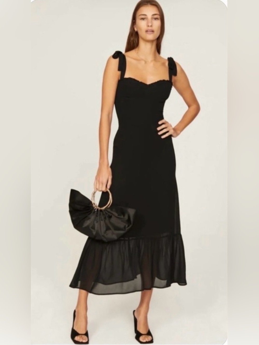 Reformation Tie Dress